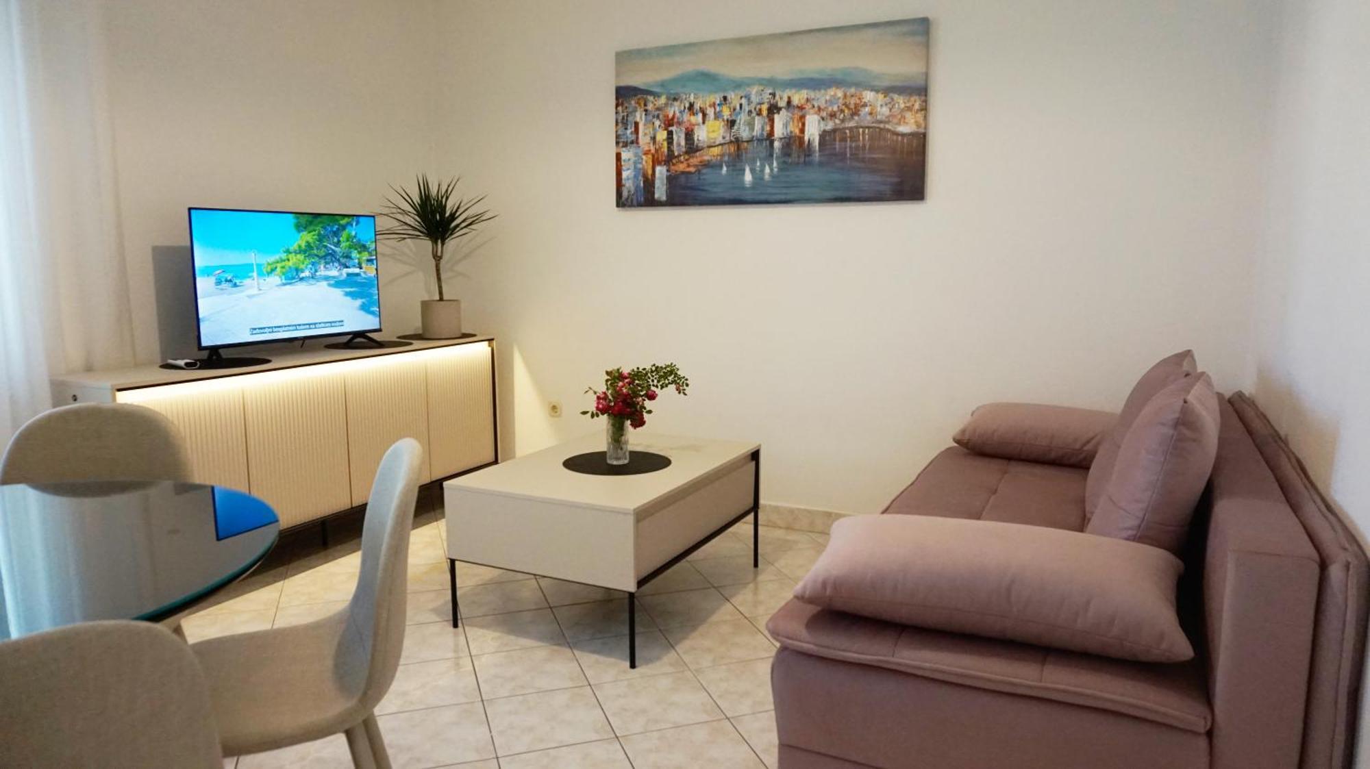 Apartment Krasna Baška Voda Exteriör bild